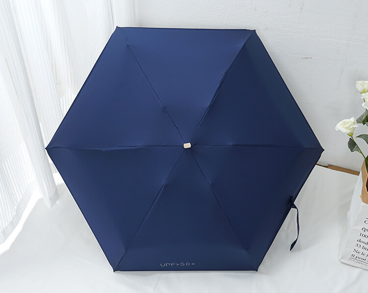 Ô dù cầm tay mini tí hon giá rẻ che mưa chống UV cán dẹp