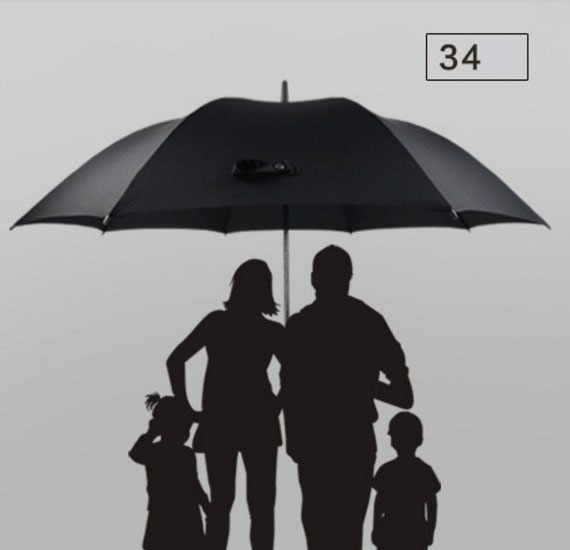 Size ô dù che mưa 3-4 người lớn (có thể lên đến 5 người nếu tạng người nhỏ nha)