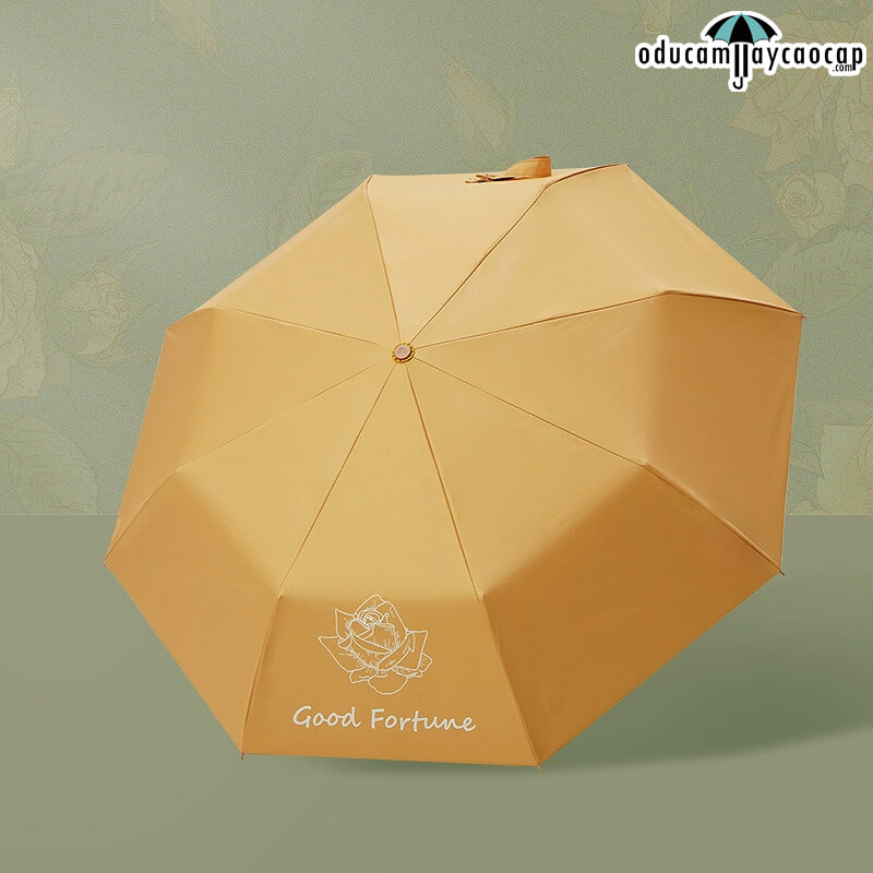 Ô dù cầm tay cao cấp gấp 3 siêu sang trọng