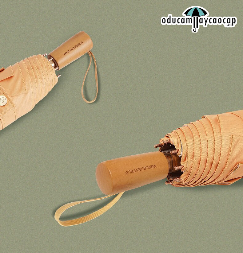 Ô dù cầm tay cao cấp gấp 3 siêu sang trọng