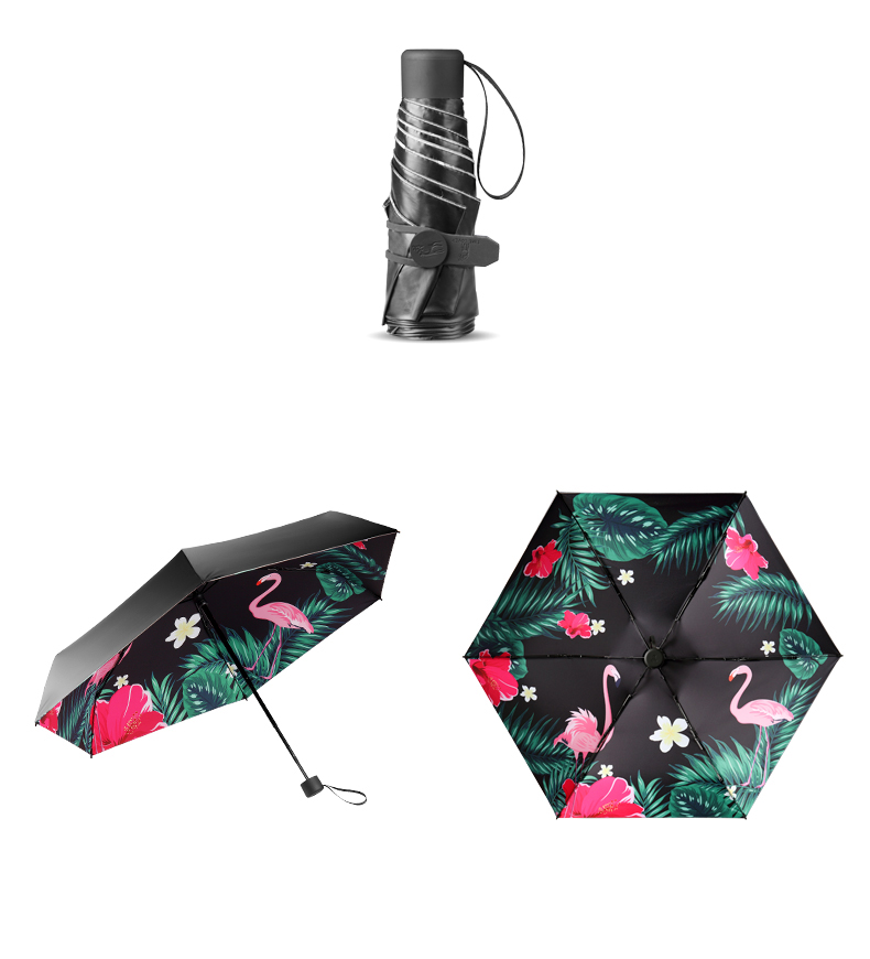 Dù chống UV Flamingo (Balck)