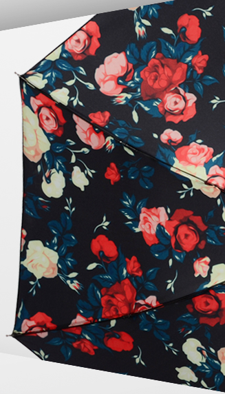 Ô dù cầm tay cao cấp chống tia UV Rose DCT1103