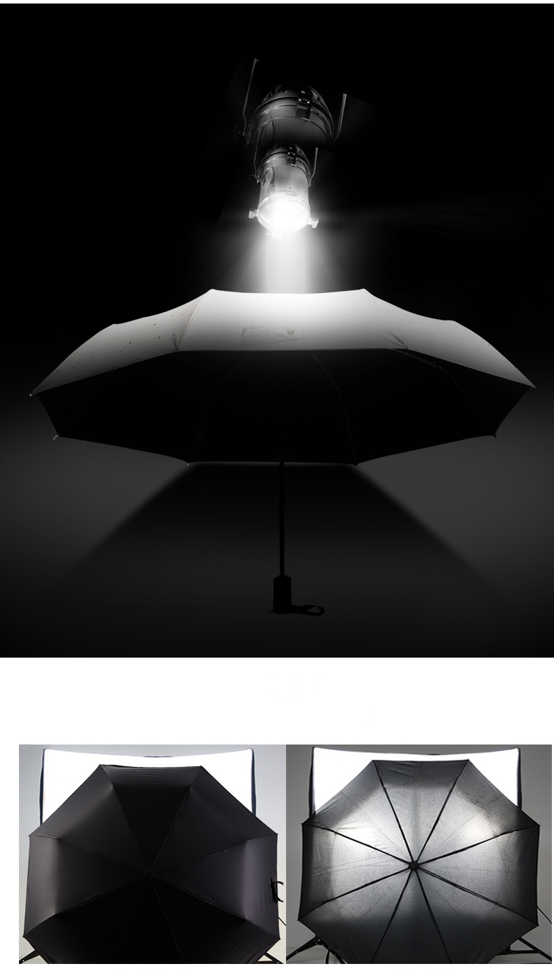 [AUTOMATIC] Umbrella Hongkong automatic high-grade automatic anti-UV light bow (cream two sides)