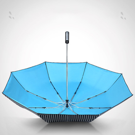 [BIGGER AUTOMATIC] Umbrella Automatic Anti-UV Automatic Handbags HongKong Blue Sky