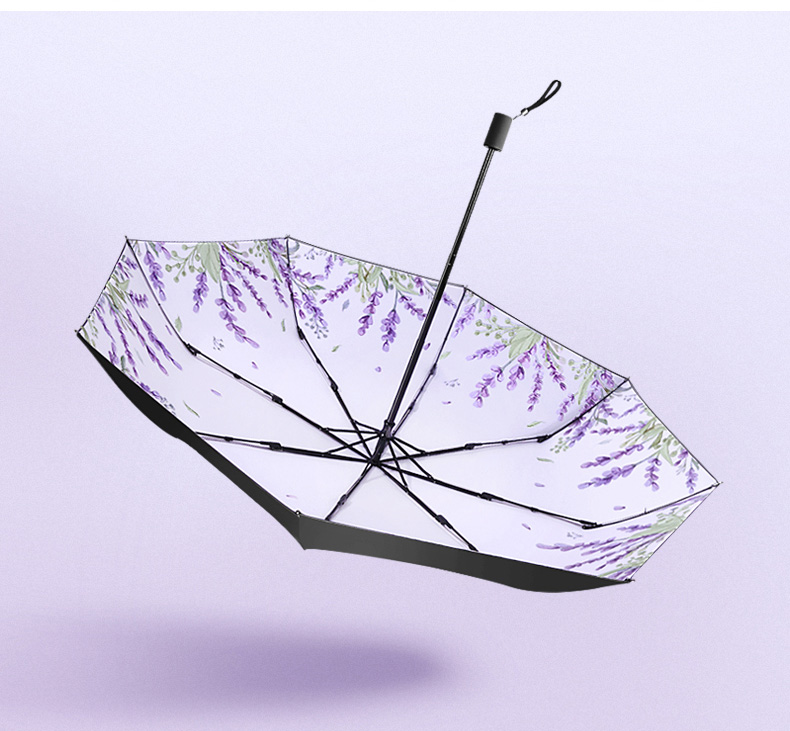 High quality compact umbrella Lavender 