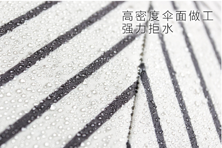 Dù cầm tay HongKong họa tiết kẻ sọc chống tia UV cao cấp dành cho 2 người.