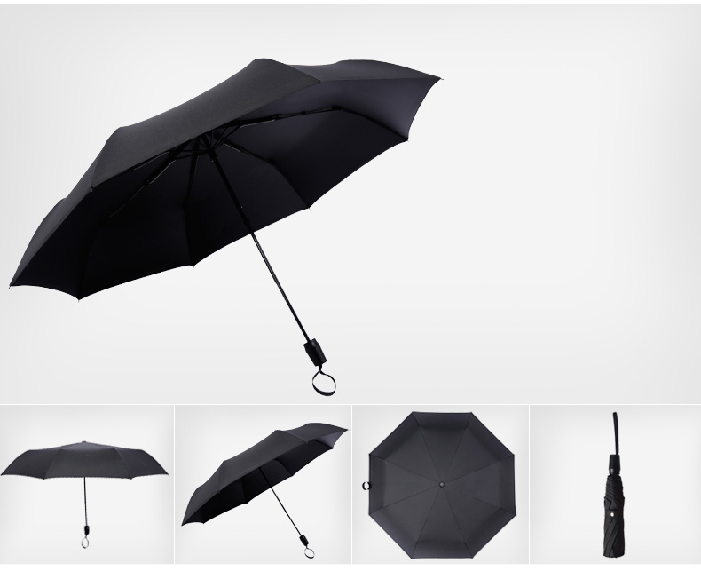 High quality compact umbrella Hong Kong handheld Dark night