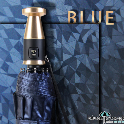 [TỰ ĐỘNG] Ô dù cầm tay Hongkong tự động cao cấp Luxurious Sapphire Blue