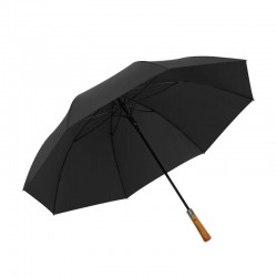 Double-layer gray straight handle umbrella - [CÁN DÀI - 121CM] Ô dù cầm tay  cao cấp cán dài 2 lớp kép chuyên dụng sân golf