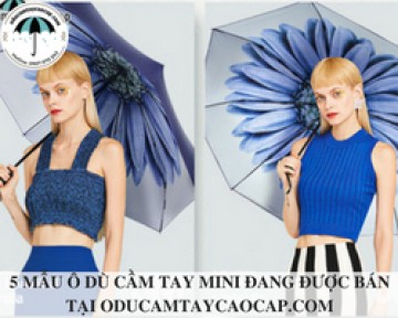5 mẫu ô dù cầm tay mini siêu cao cấp đang được bán tại oducamtaycaocap.com