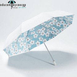 Ô dù cầm tay siêu cao cấp nhập khẩu chống UV Hibiscus